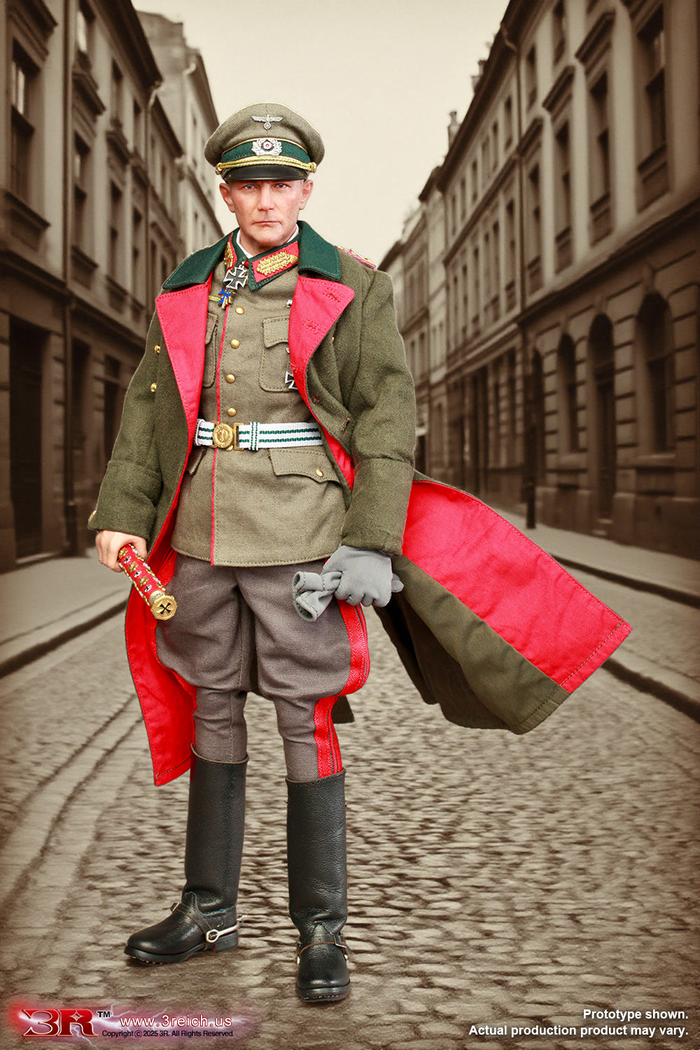3R Dragon In Dreams DID WWII German Fedor von Bock Generalfeldmarschall GM656 1/6 Scale