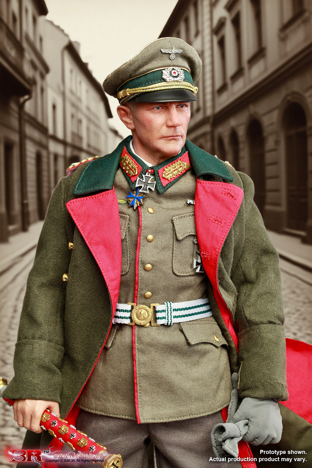 3R Dragon In Dreams DID WWII German Fedor von Bock Generalfeldmarschall GM656 1/6 Scale