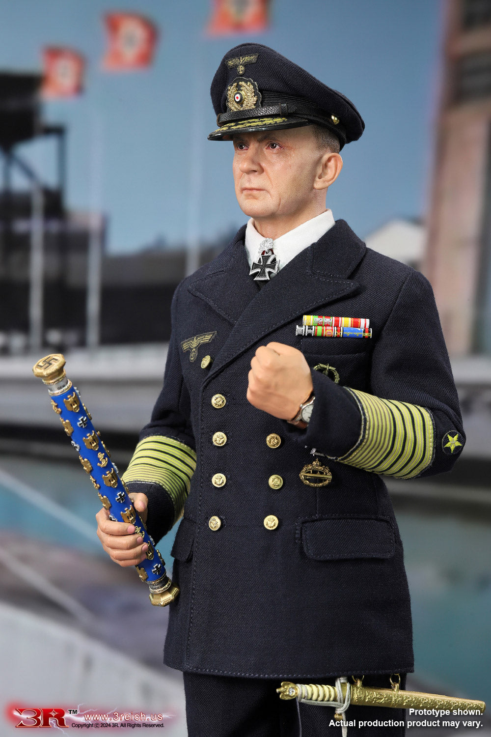 3R Dragon In Dreams DID WWII German Karl Dönitz Großadmiral GM654 1/6 Scale