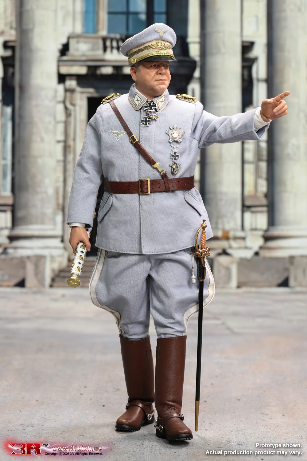 3R Dragon In Dreams DID WWII German Hermann Goring Reichsmarschall GM658 1/6 Scale