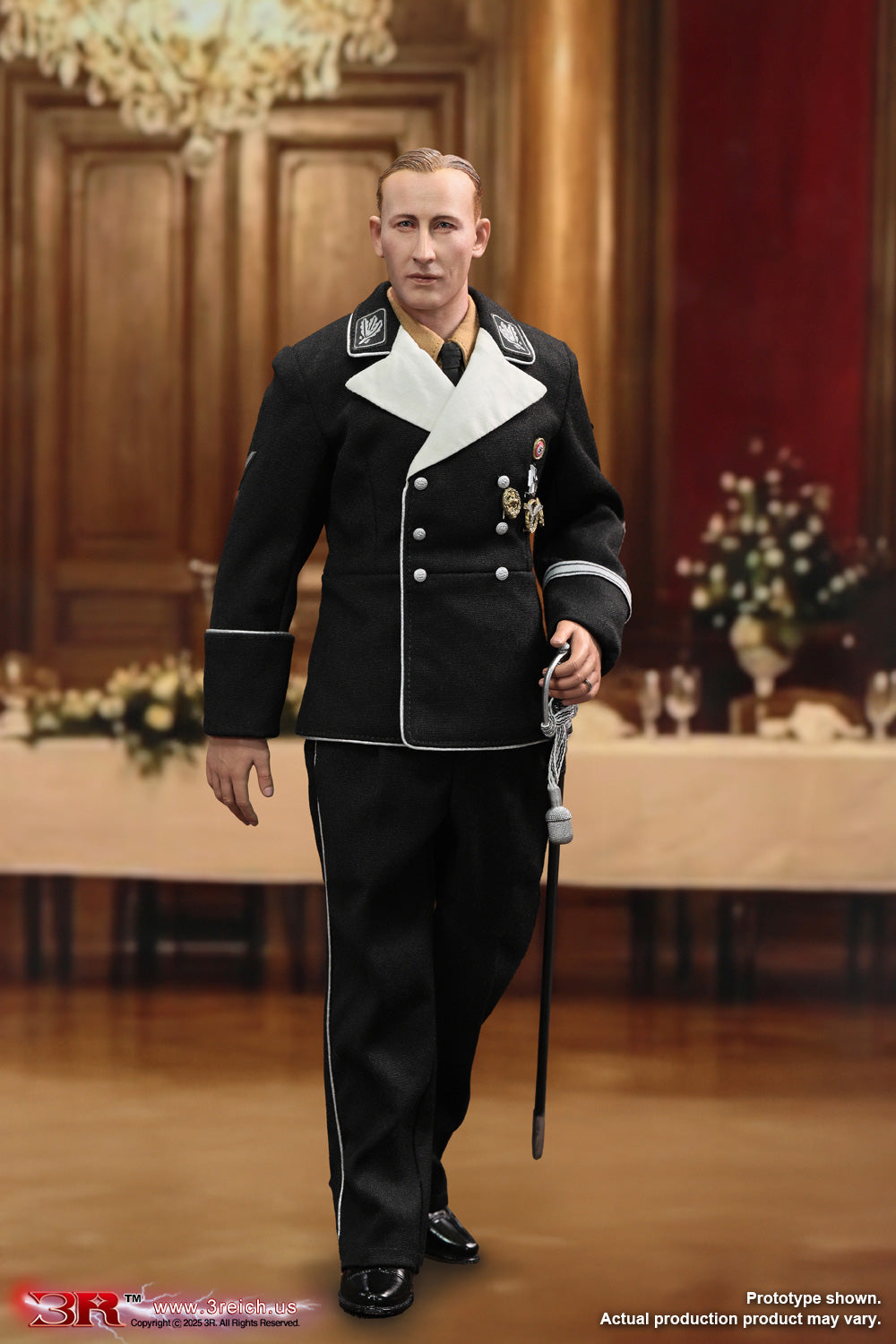 3R Dragon In Dreams DID WWII German Reinhard Heydrich SS-General GM657 1/6 Scale