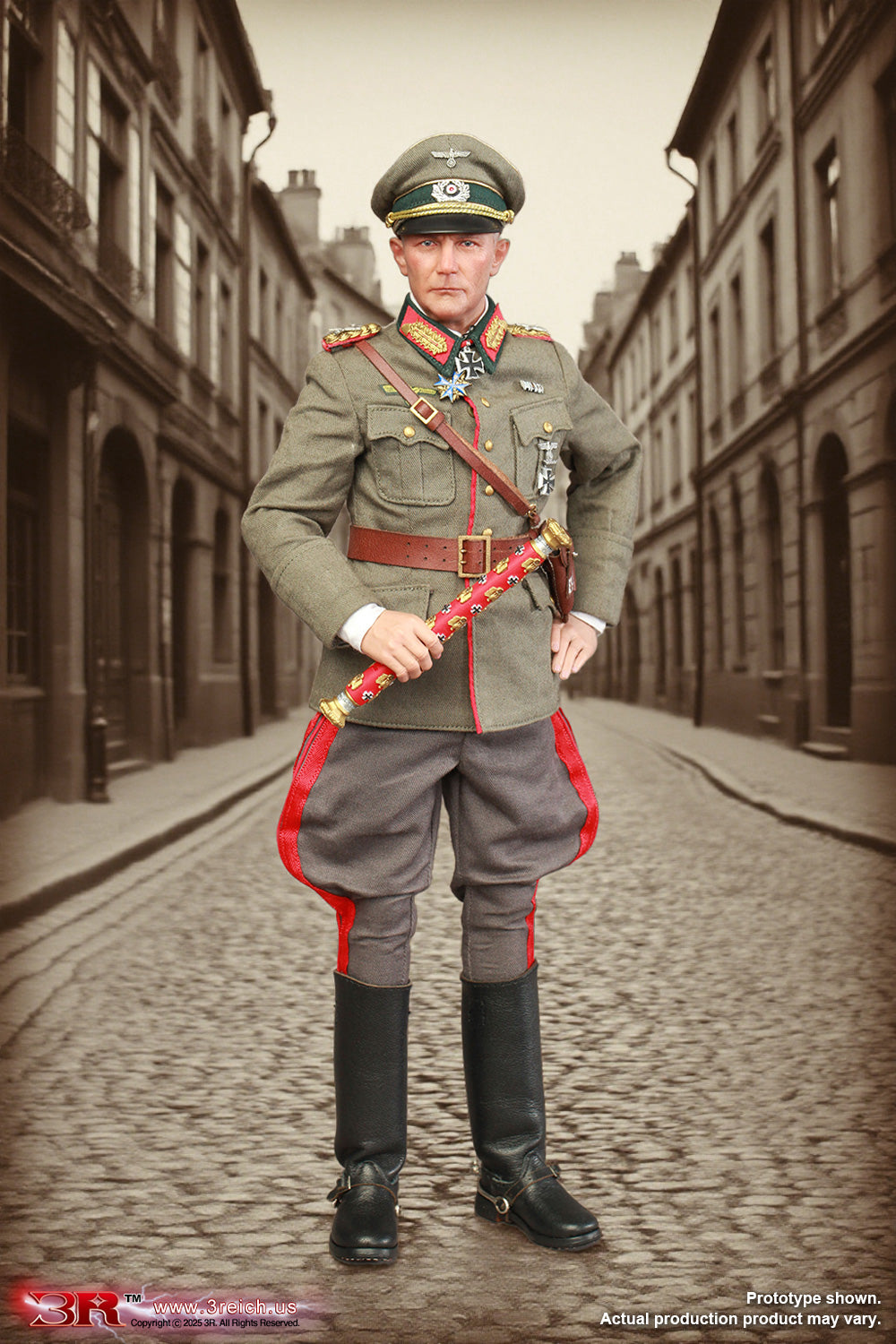 3R Dragon In Dreams DID WWII German Fedor von Bock Generalfeldmarschall GM656 1/6 Scale