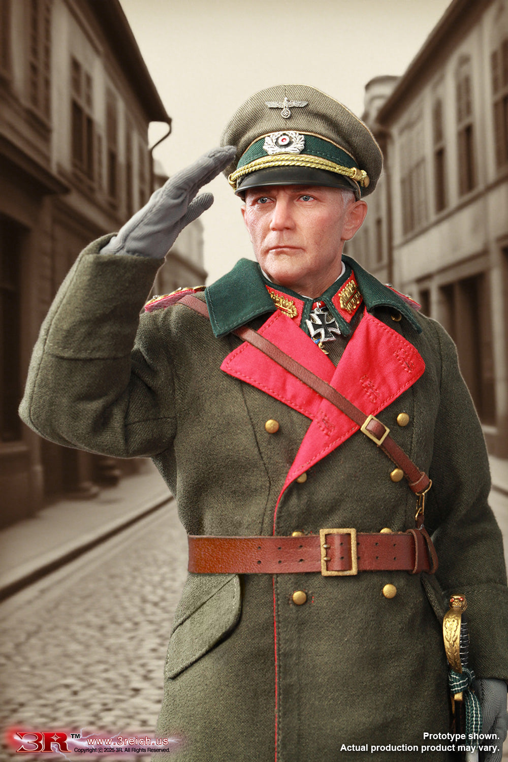 3R Dragon In Dreams DID WWII German Fedor von Bock Generalfeldmarschall GM656 1/6 Scale