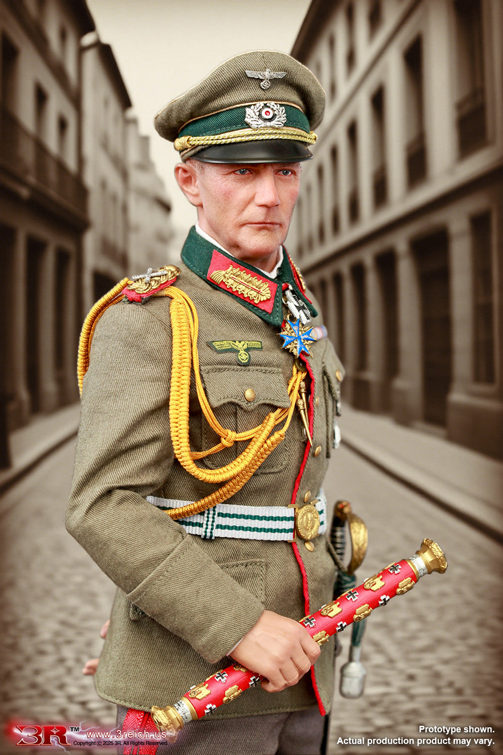3R Dragon In Dreams DID WWII German Fedor von Bock Generalfeldmarschall GM656 1/6 Scale