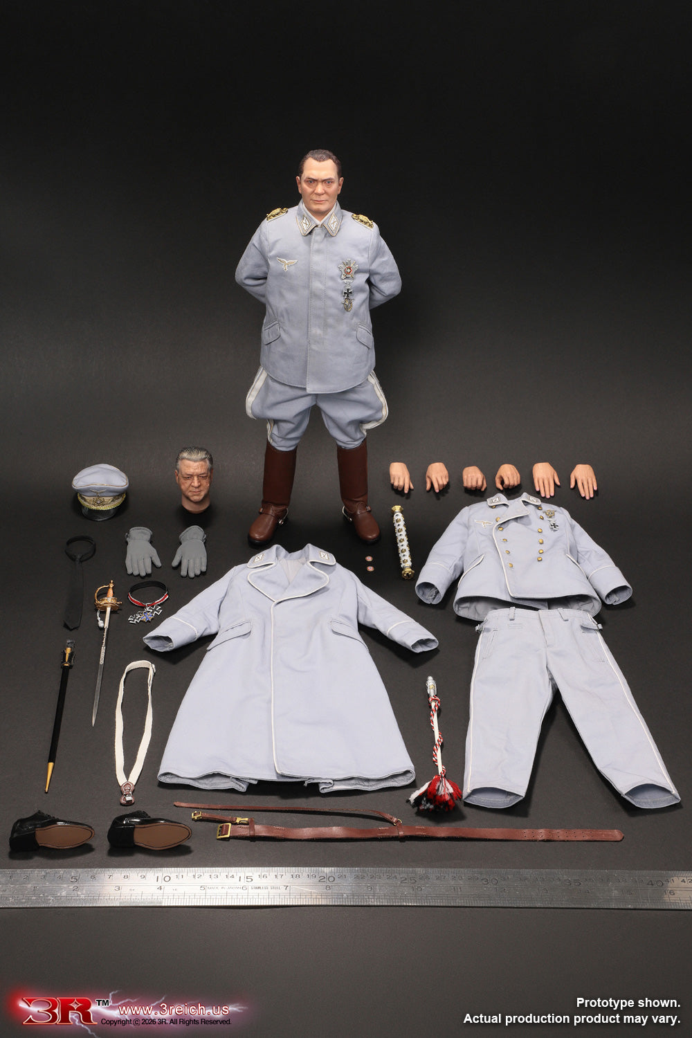3R Dragon In Dreams DID WWII German Hermann Goring Reichsmarschall GM658 1/6 Scale
