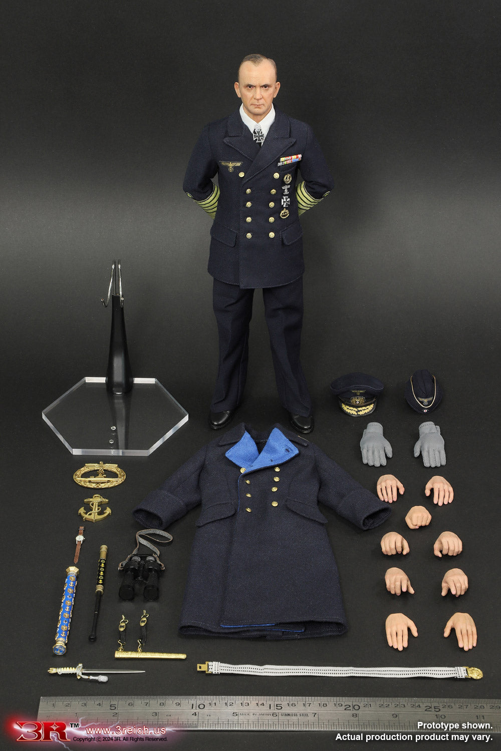 3R Dragon In Dreams DID WWII German Karl Dönitz Großadmiral GM654 1/6 Scale
