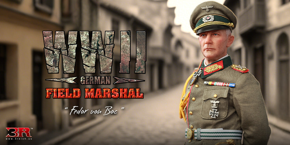 3R Dragon In Dreams DID WWII German Fedor von Bock Generalfeldmarschall GM656 1/6 Scale