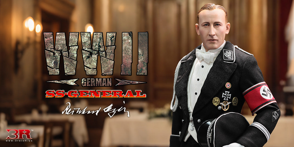 3R Dragon In Dreams DID WWII German Reinhard Heydrich SS-General GM657 1/6 Scale