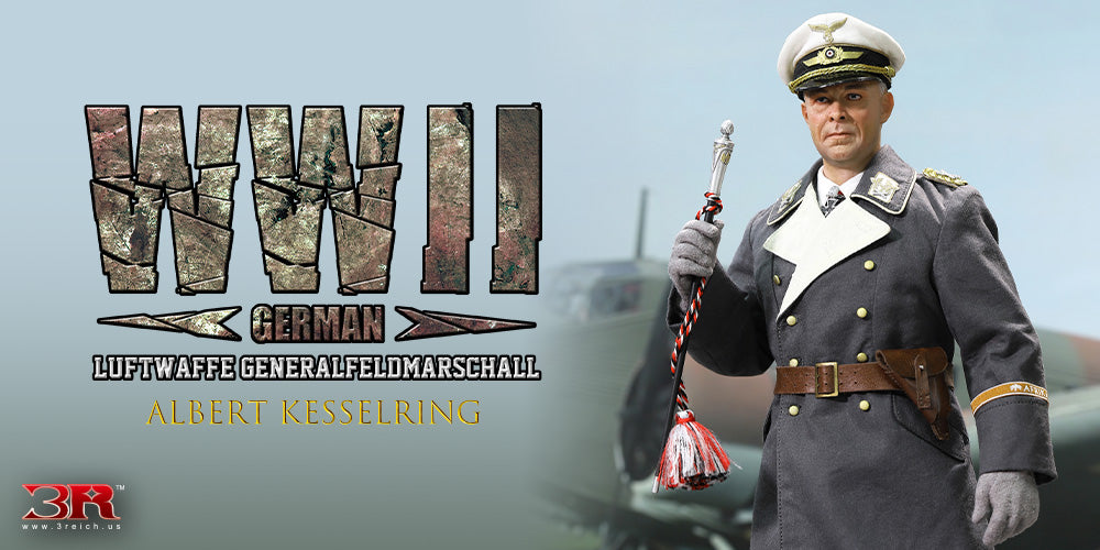 3R DID Albert Kesselring  WWII German Luftwaffe Generalfeldmarschall GM649
