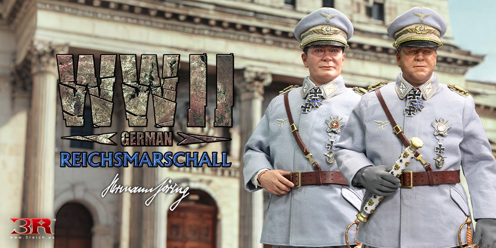 3R Dragon In Dreams DID WWII German Hermann Goring Reichsmarschall GM658 1/6 Scale