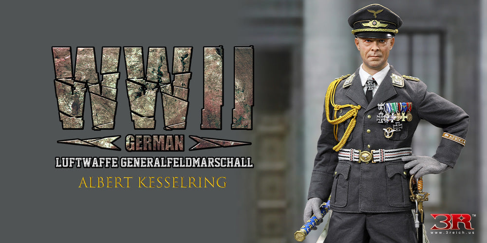 3R DID Albert Kesselring  WWII German Luftwaffe Generalfeldmarschall GM649